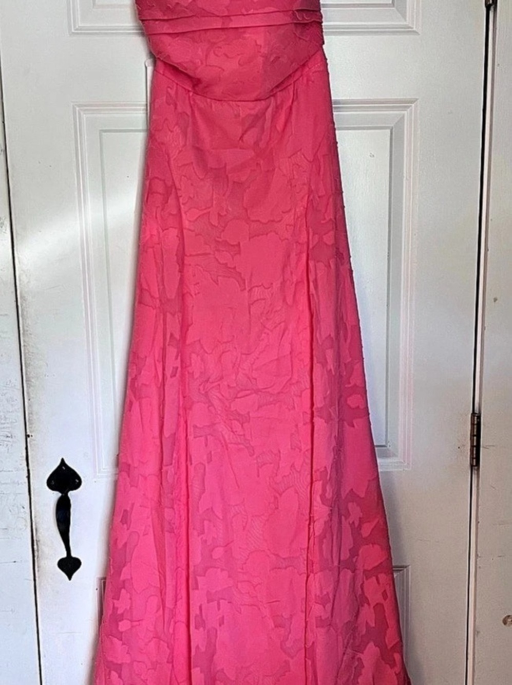 Floral Maxi Formal Dress in coral NWT